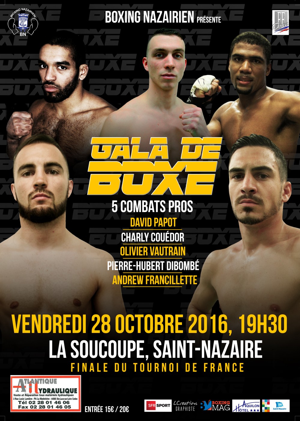Gala de Boxe à Saint-Nazaire